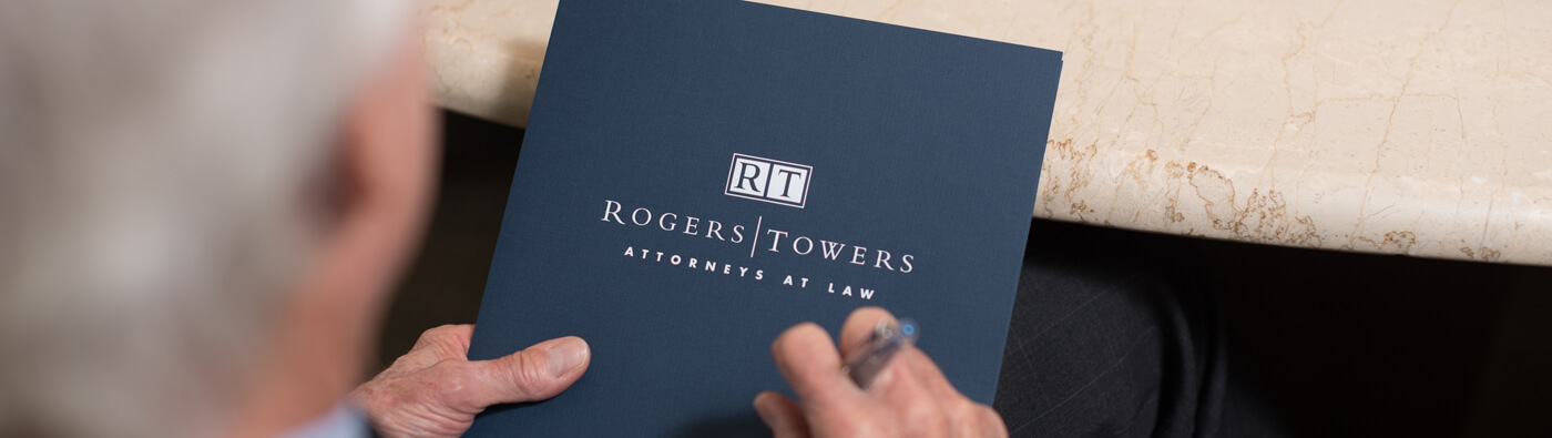 Rogers Towers Welcomes New Shareholder, Austin J. Dragoo
